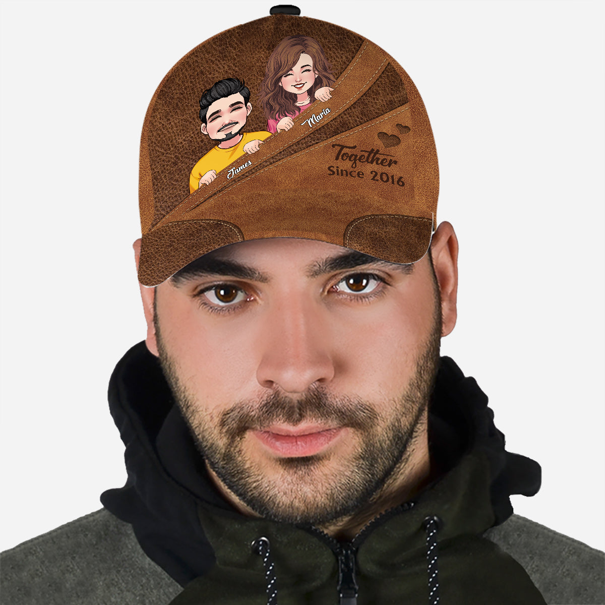 Together Since - Personalized Couple Classic Cap