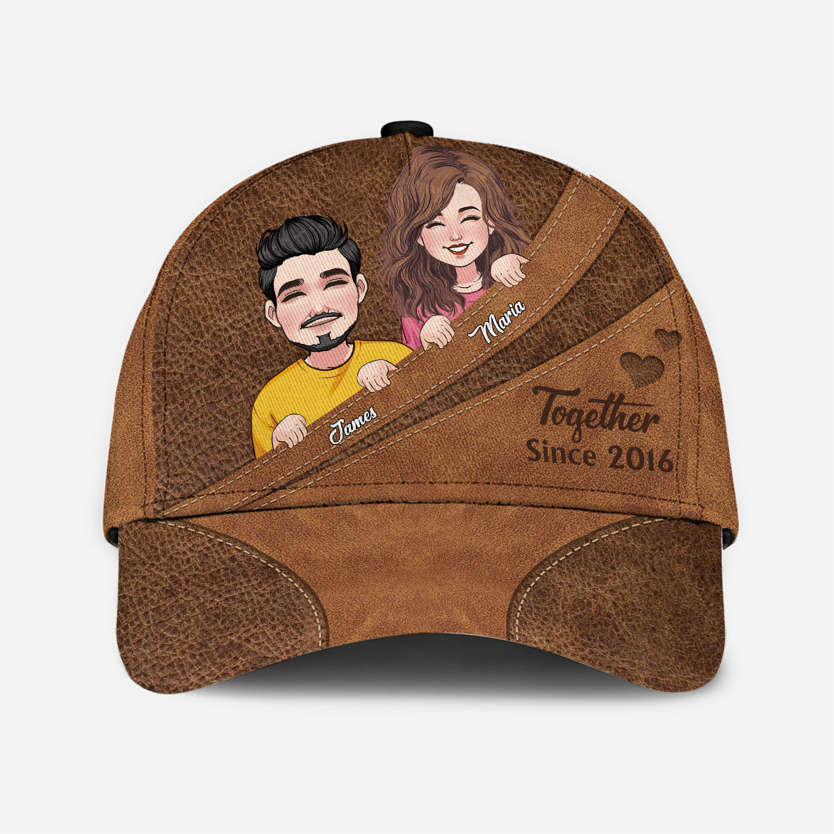 Together Since - Personalized Couple Classic Cap