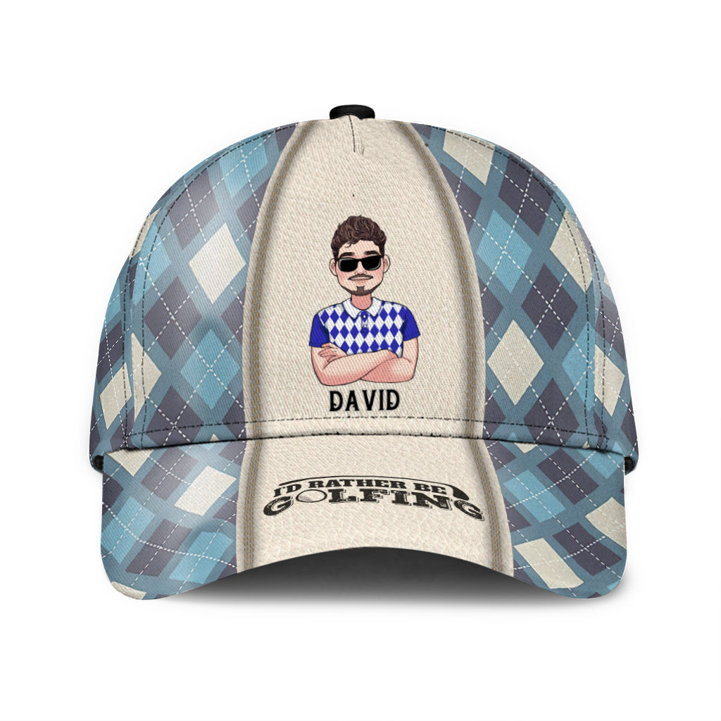 I'd Rather Be Golfing - Personalized Golf Classic Cap