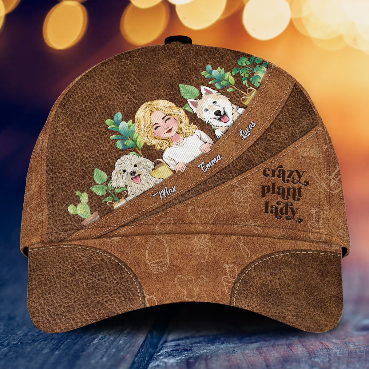 Crazy Plant Lady - Personalized Gardening Classic Cap