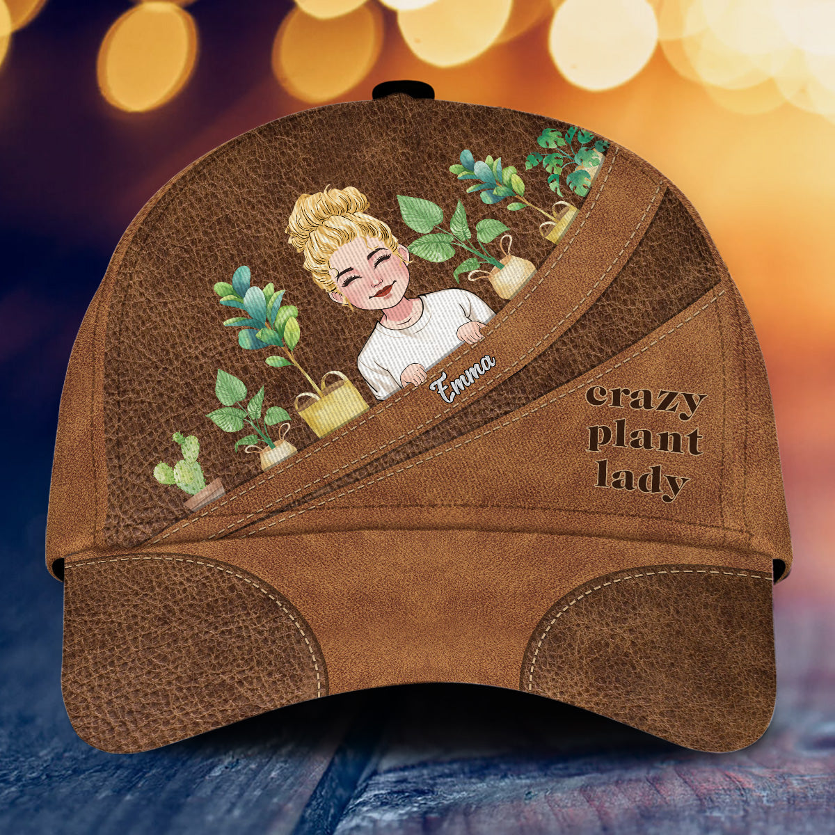 Crazy Plant Lady - Personalized Gardening Classic Cap