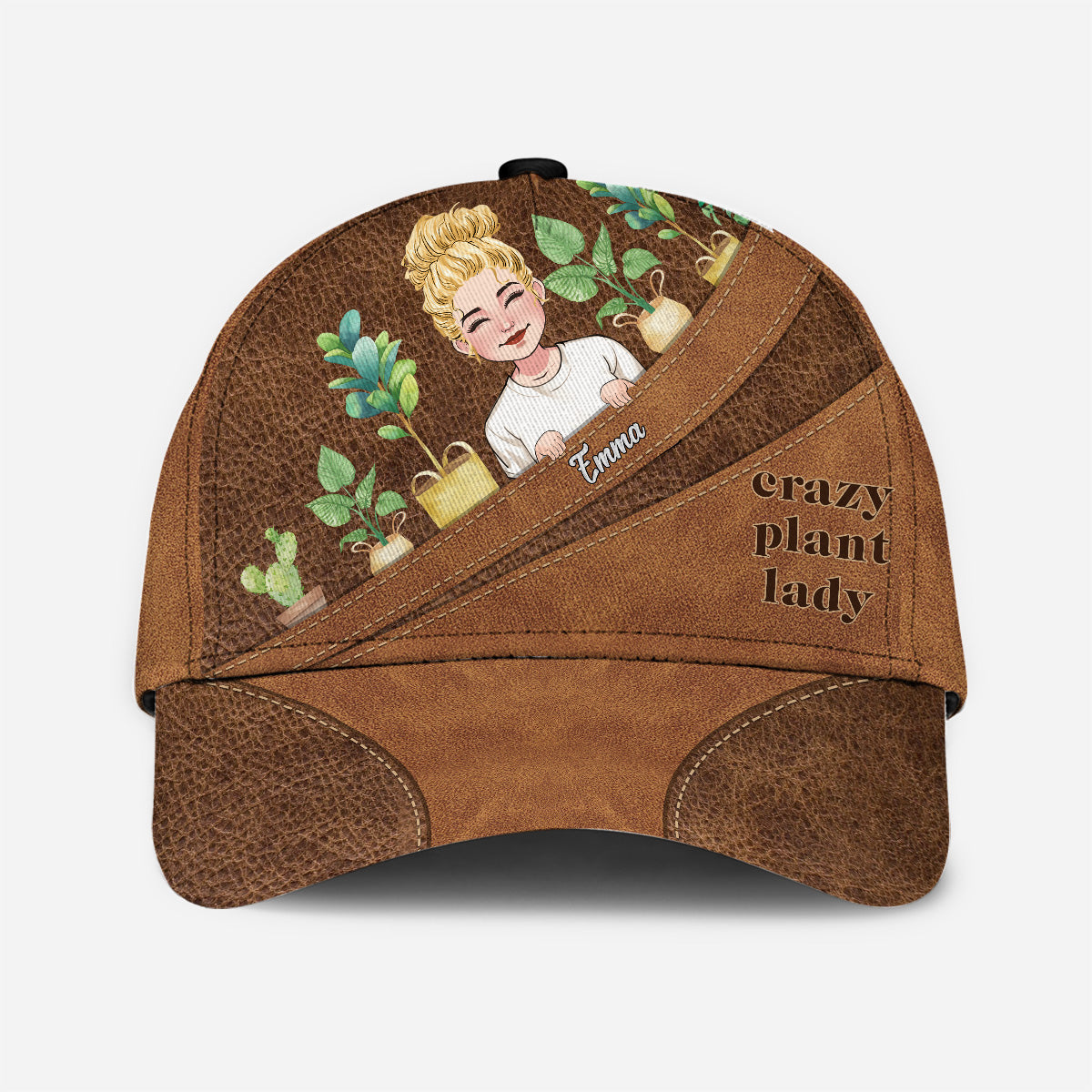 Crazy Plant Lady - Personalized Gardening Classic Cap