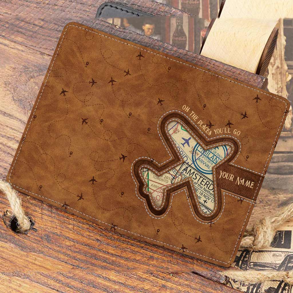 Oh The Places You'll Go - Personalized Travelling Passport Holder