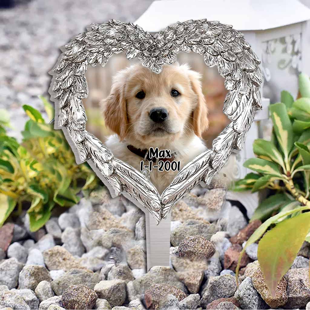 Thought Of You - Personalized Dog Acrylic Plaque Stake (Printed On 1 Side)