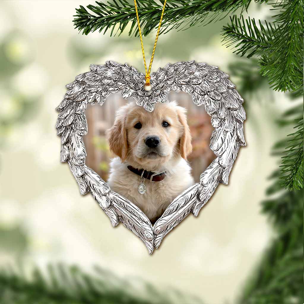 Thought Of You - Personalized Christmas Dog Ornament (Printed On Both Sides)