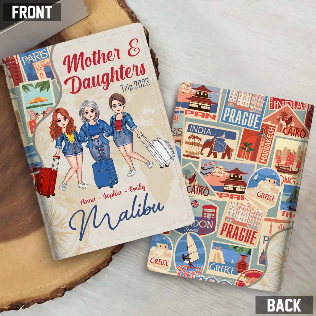 Apparently We're Trouble When We're Together - Personalized Mother's Day Mother Passport Holder