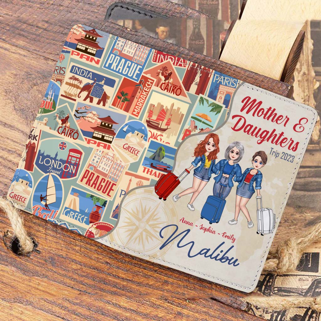 Apparently We're Trouble When We're Together - Personalized Mother's Day Mother Passport Holder