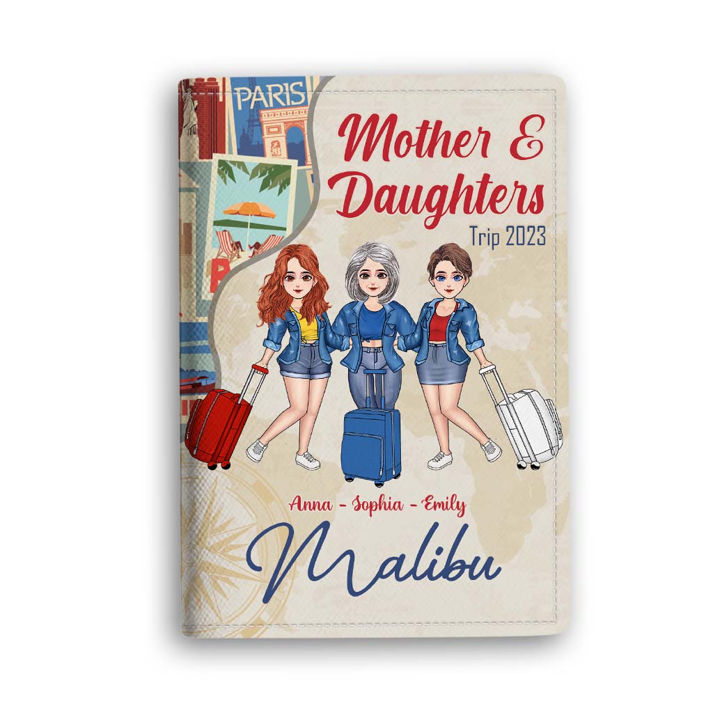 Apparently We're Trouble When We're Together - Personalized Mother's Day Mother Passport Holder