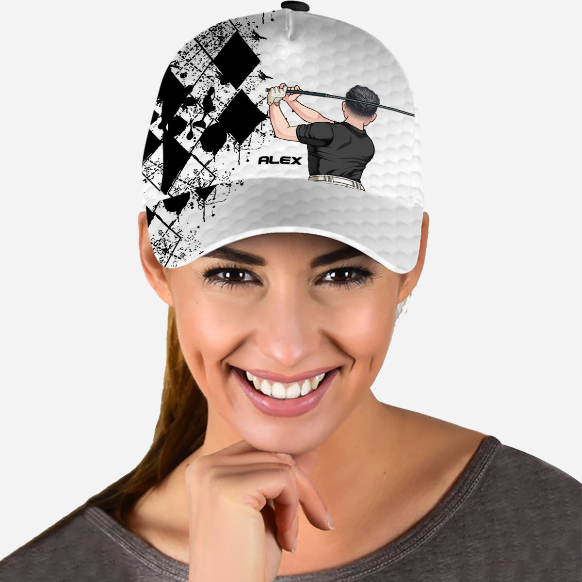 Lucky Golf Cap - Personalized Golf Classic Cap