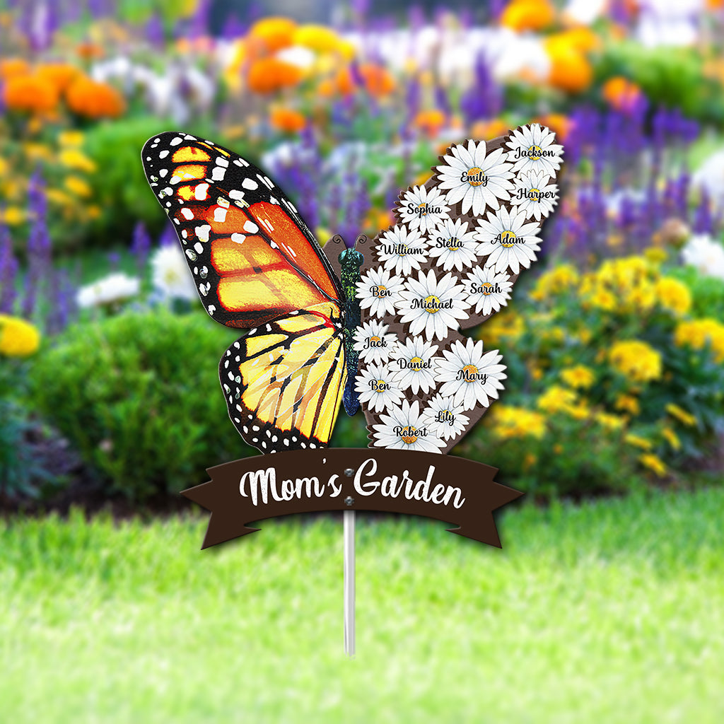 Mom's Garden - Personalized Gardening Metal Garden Art