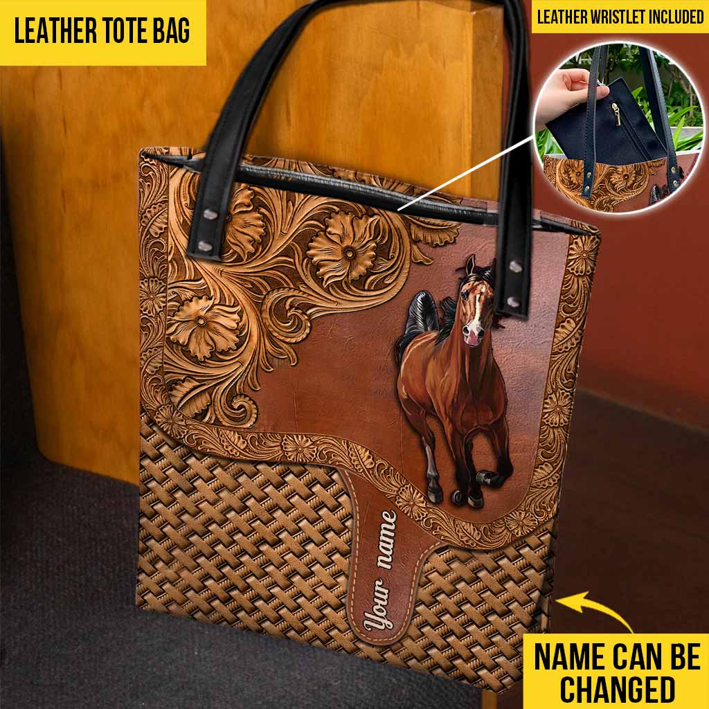 Saddle Bag - Horse Personalized Tote Bag