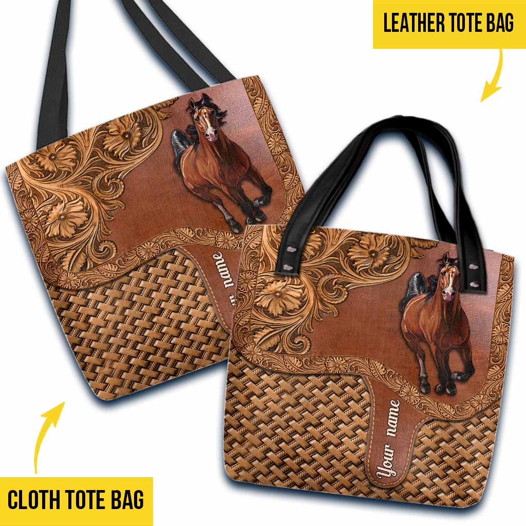 Saddle Bag - Horse Personalized Tote Bag