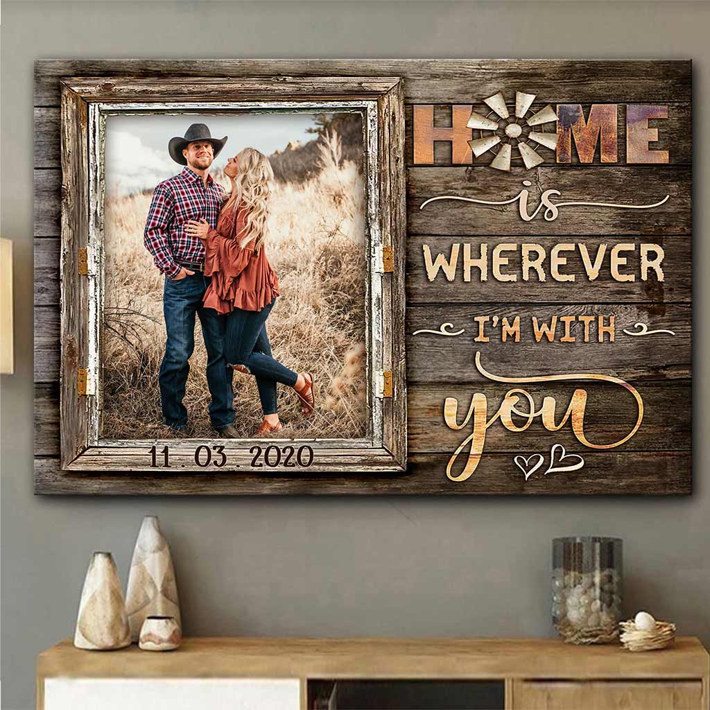 I’m With You - Personalized Couple Canvas And Poster