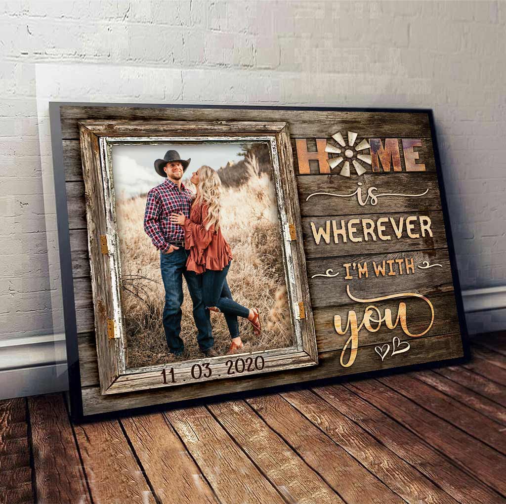 I’m With You - Personalized Couple Canvas And Poster