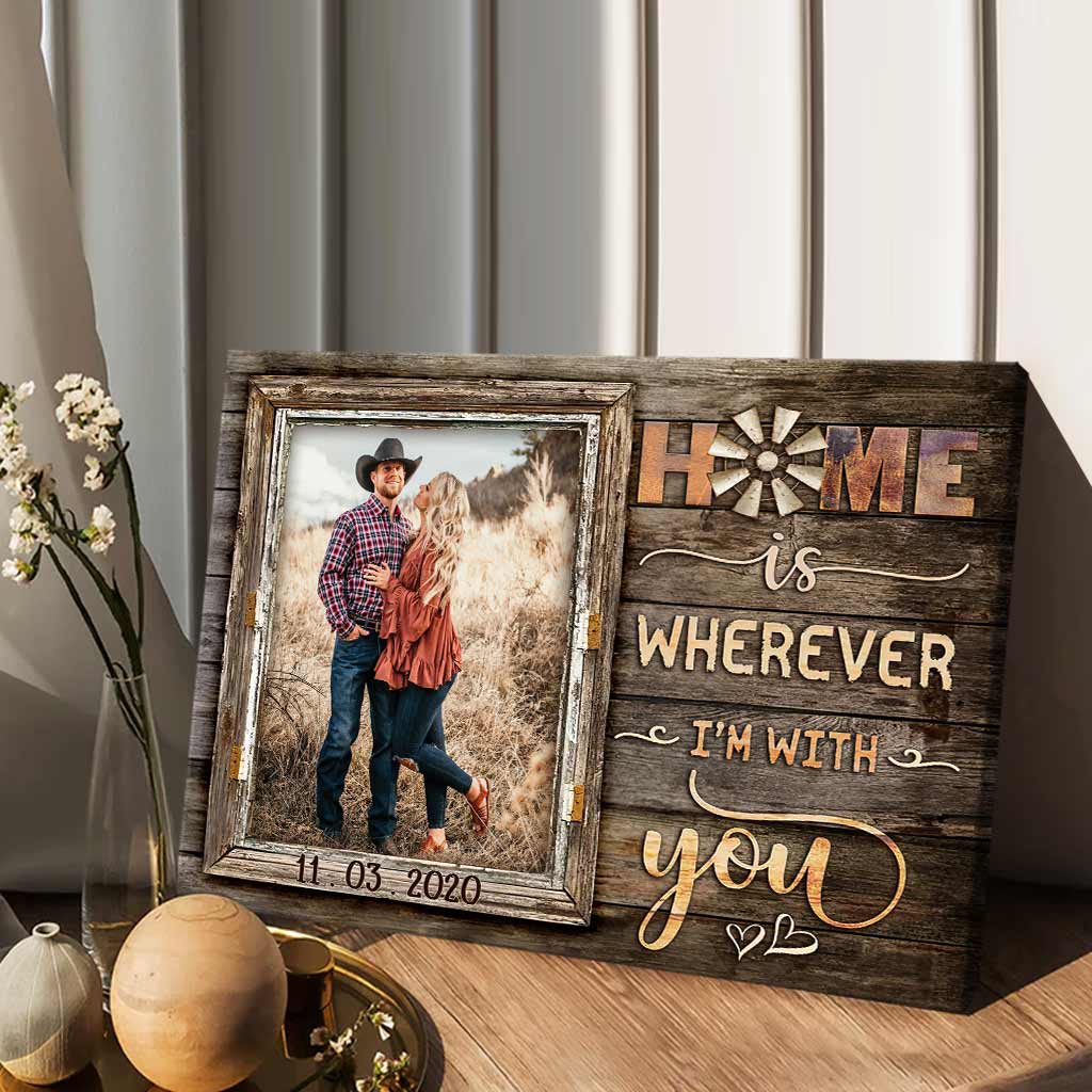 I’m With You - Personalized Couple Canvas And Poster