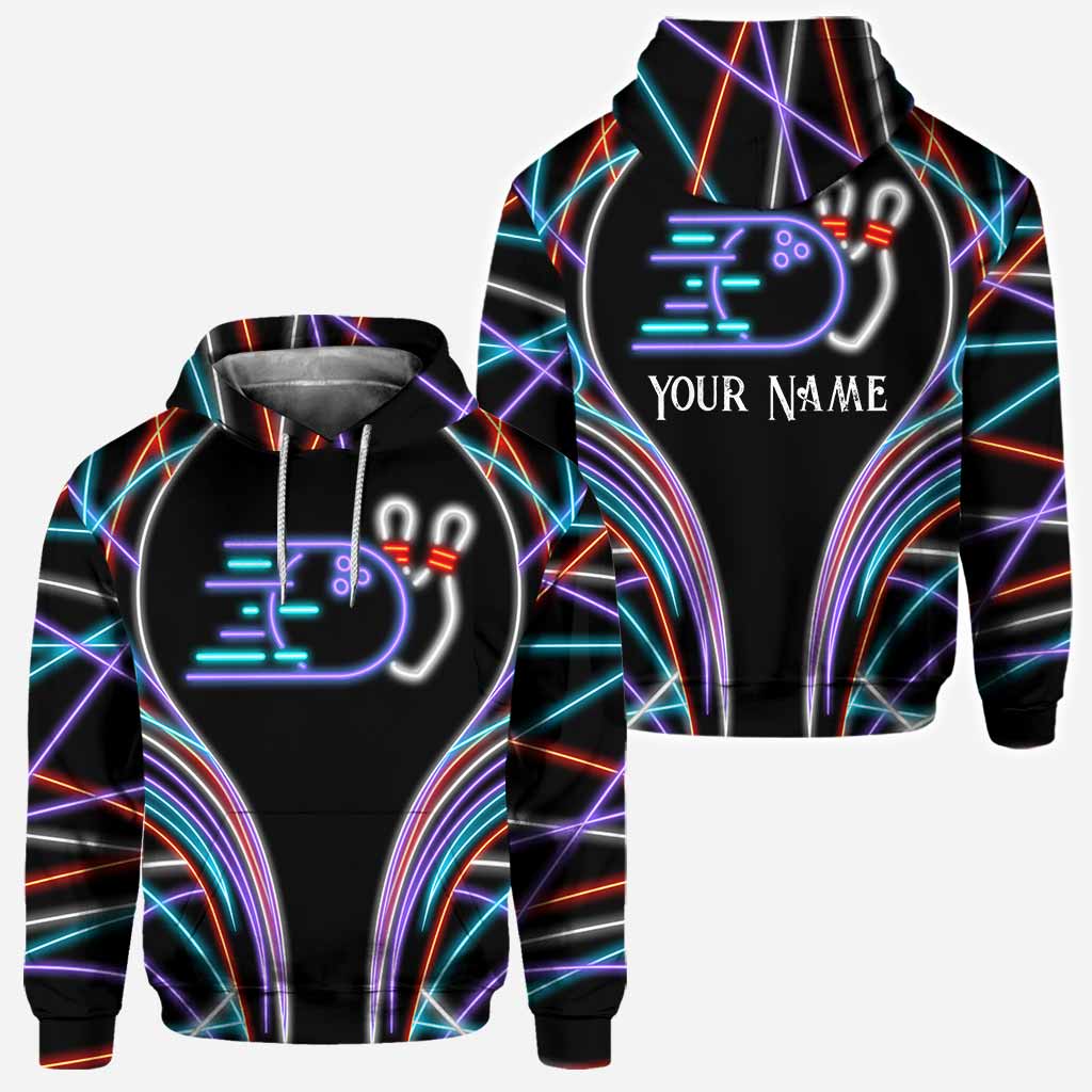 Discover Love Bowling - Personalized All Over 3D Hoodie