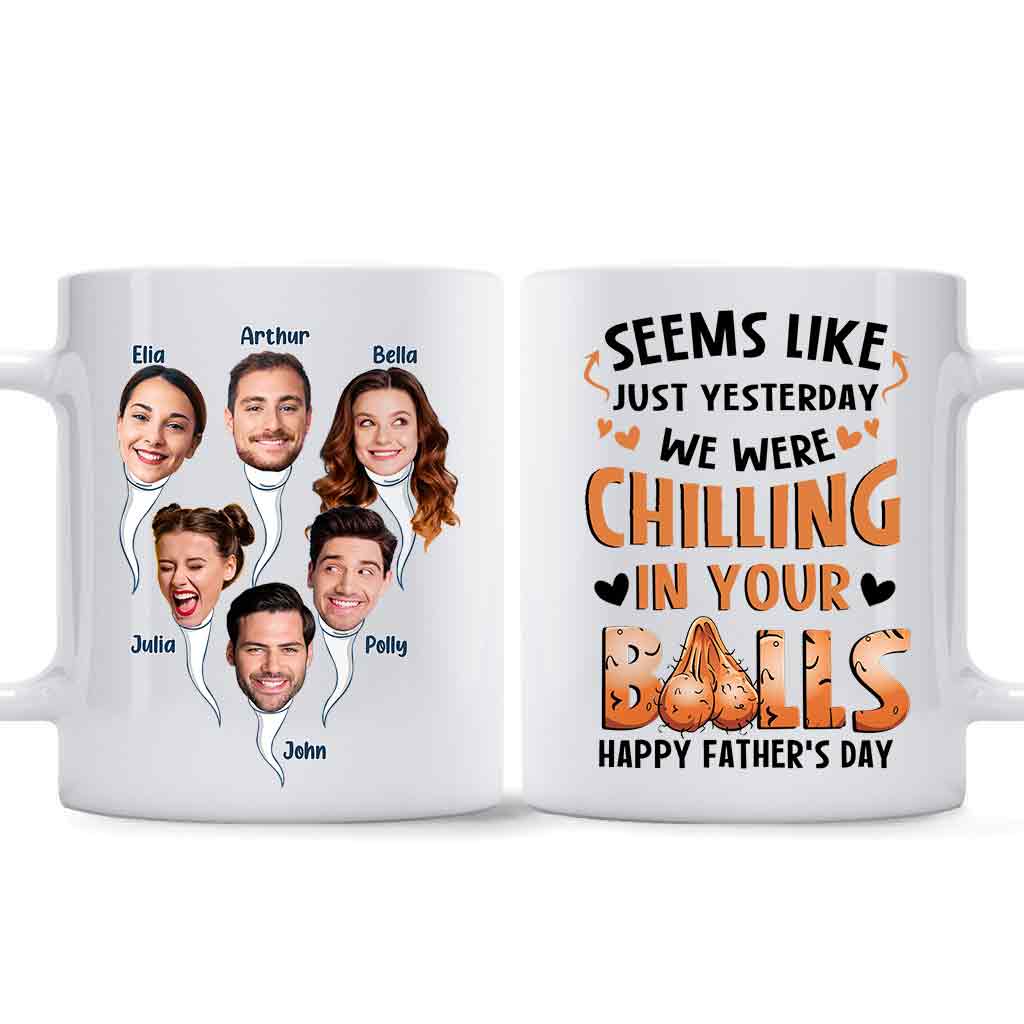 Seems Like Just Yesterday - Personalized Father's Day Father Mug