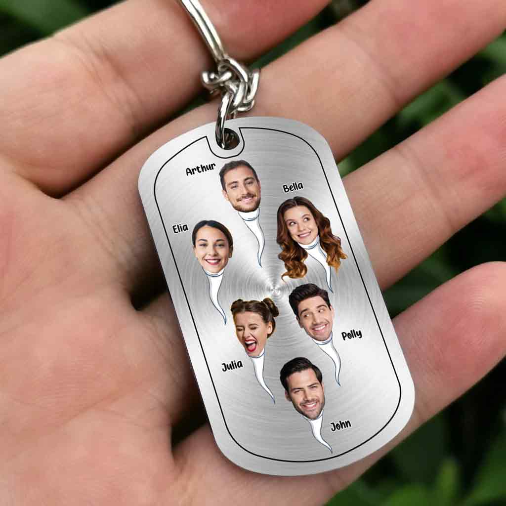 Seems Like Just Yesterday - Personalized Father's Day Father Stainless Steel Keychain