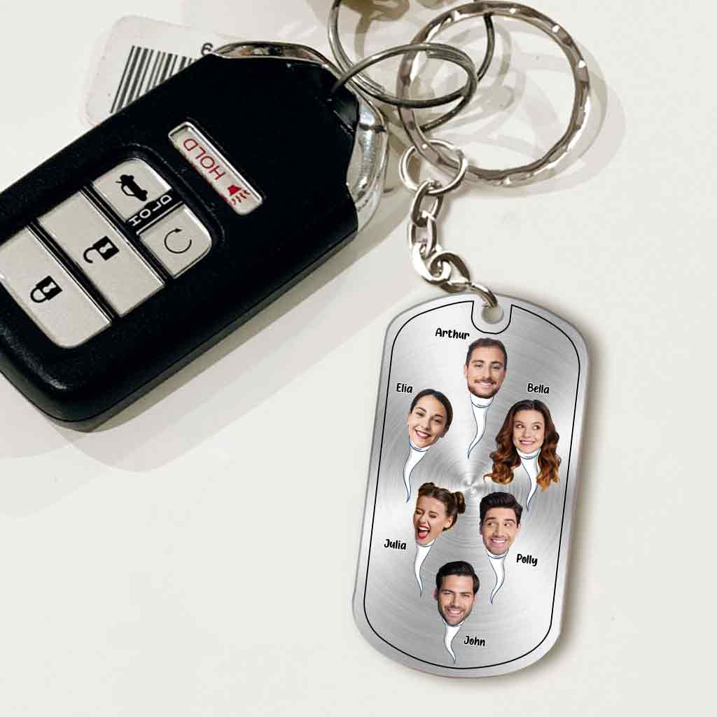 Seems Like Just Yesterday - Personalized Father's Day Father Stainless Steel Keychain