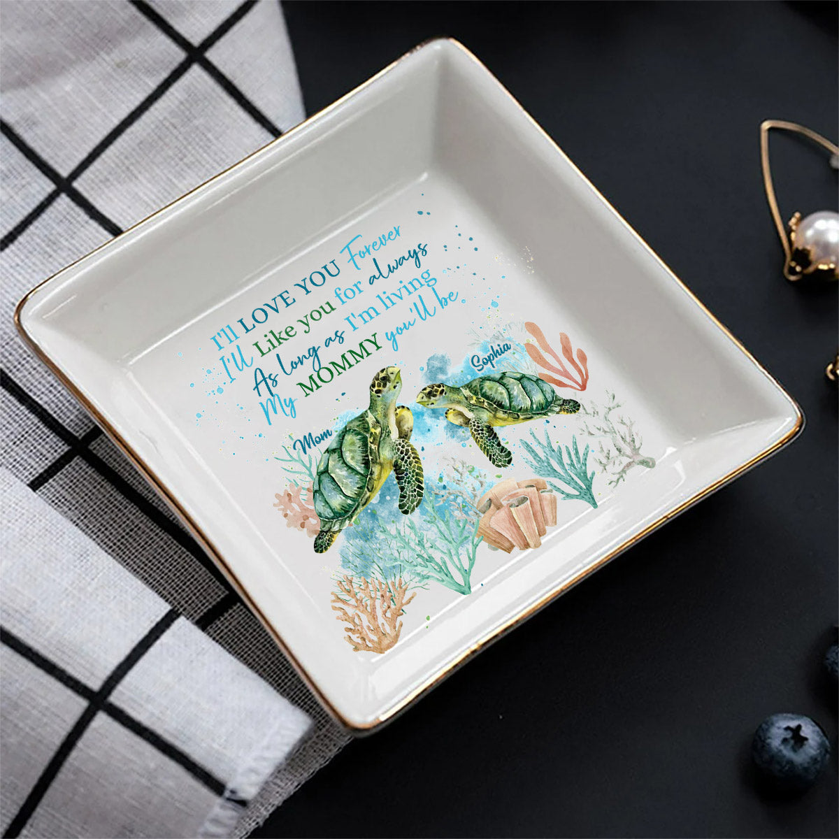 My Mommy You'll Be - Personalized Mother's Day Mother Jewelry Dish