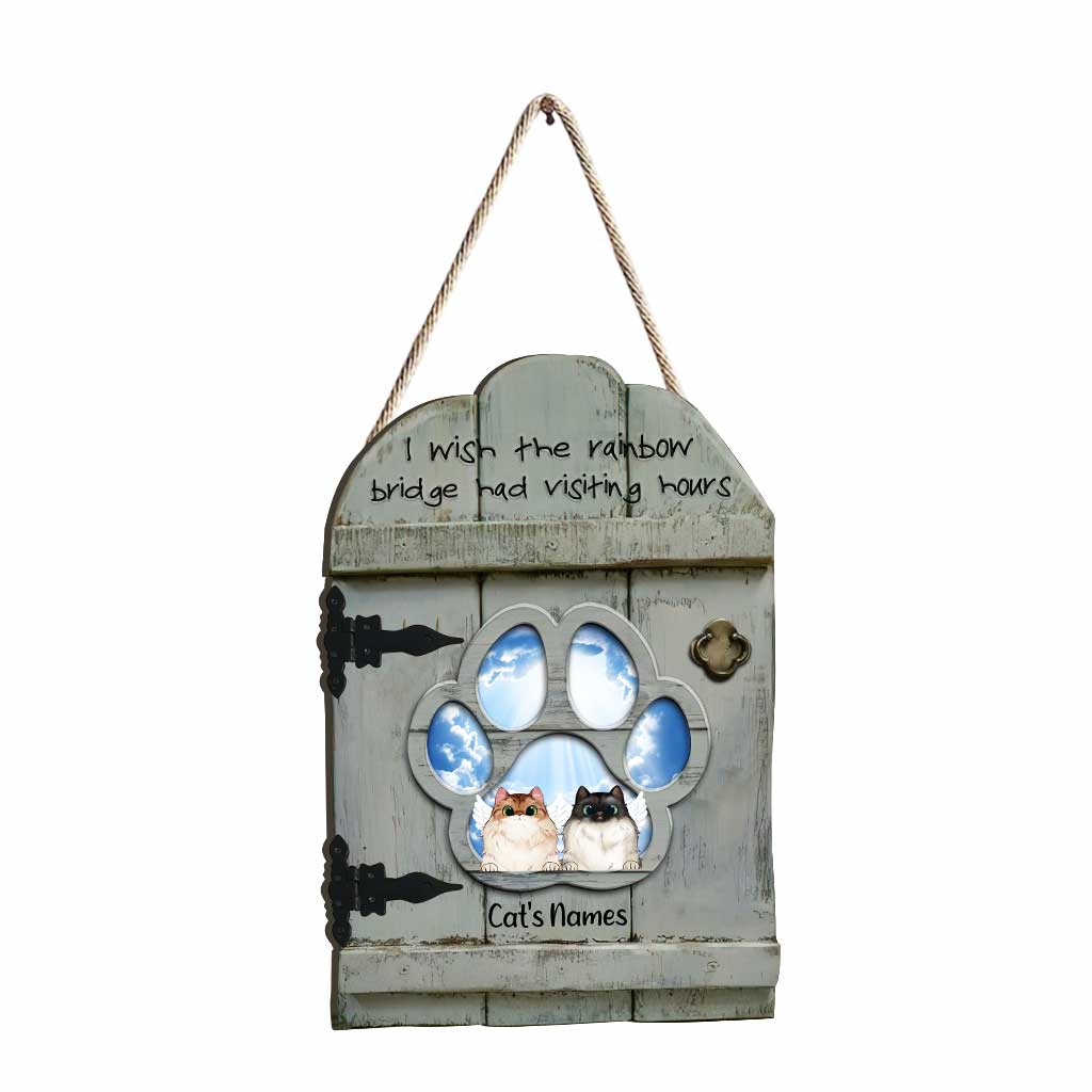 I Always Love You - Personalized Cat Wood Sign