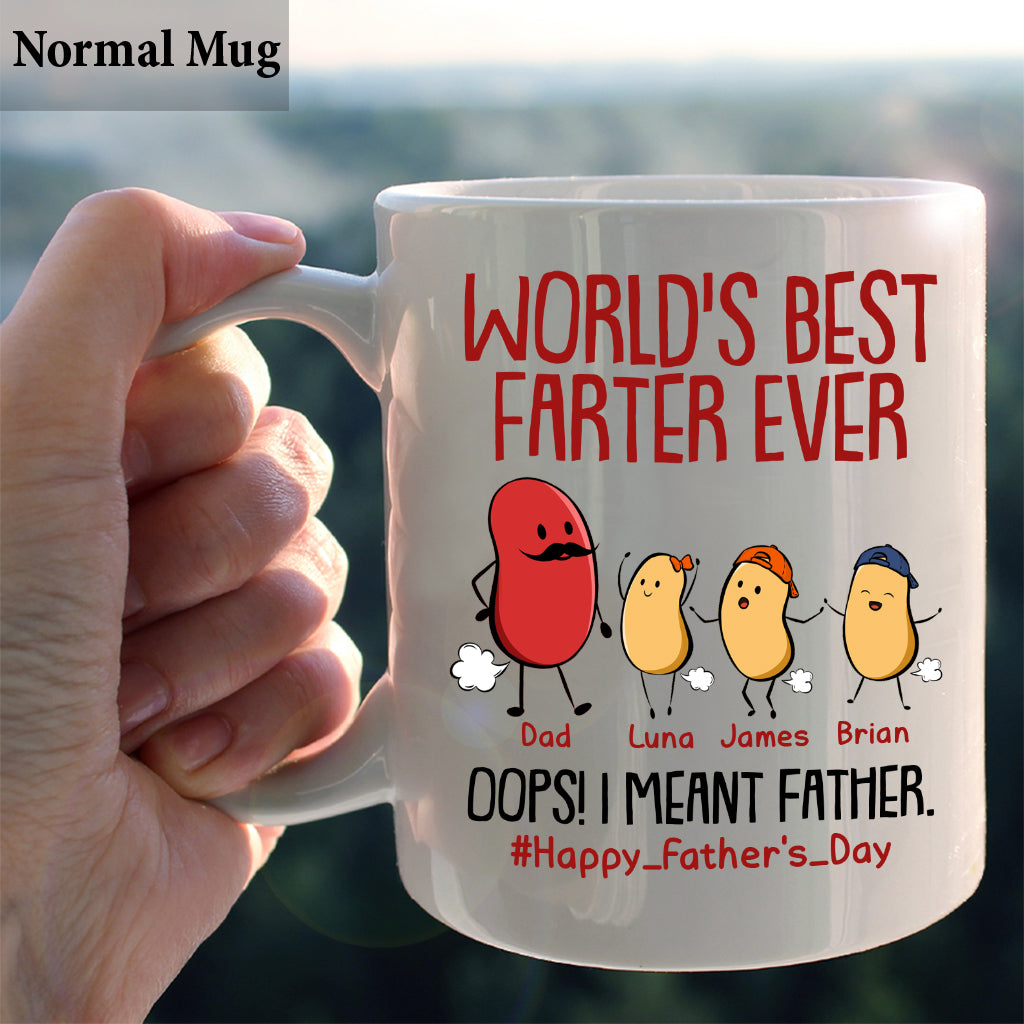 Best Farter Ever - Personalized Father Mug