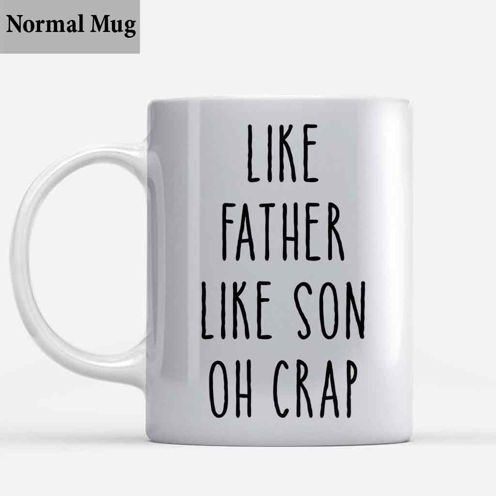 Like Father Like Son - Gift for dad, dad, son - Personalized Mug