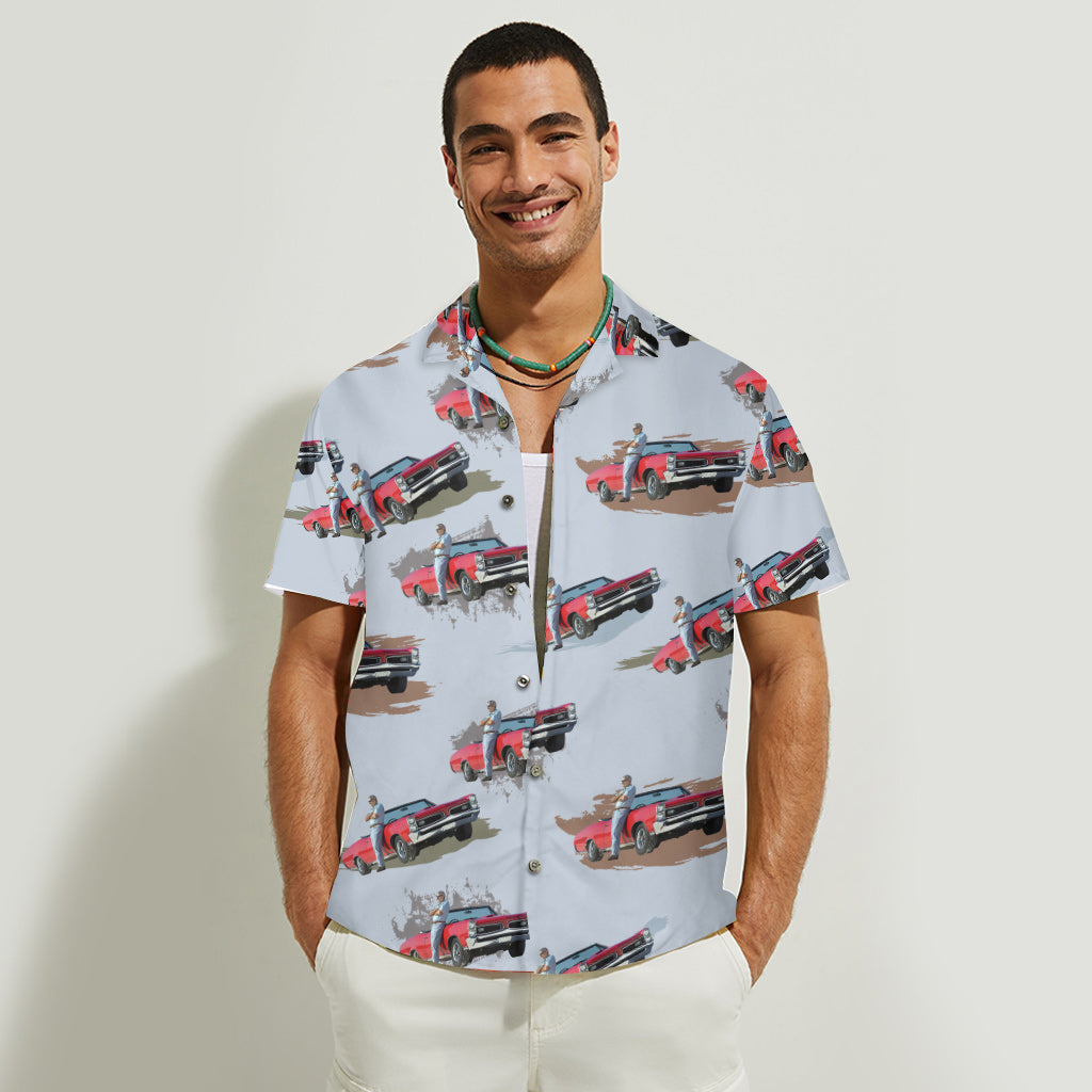 Discover Muscle Car Photo Inserted - Personalized Muscle Car Hawaiian Shirt