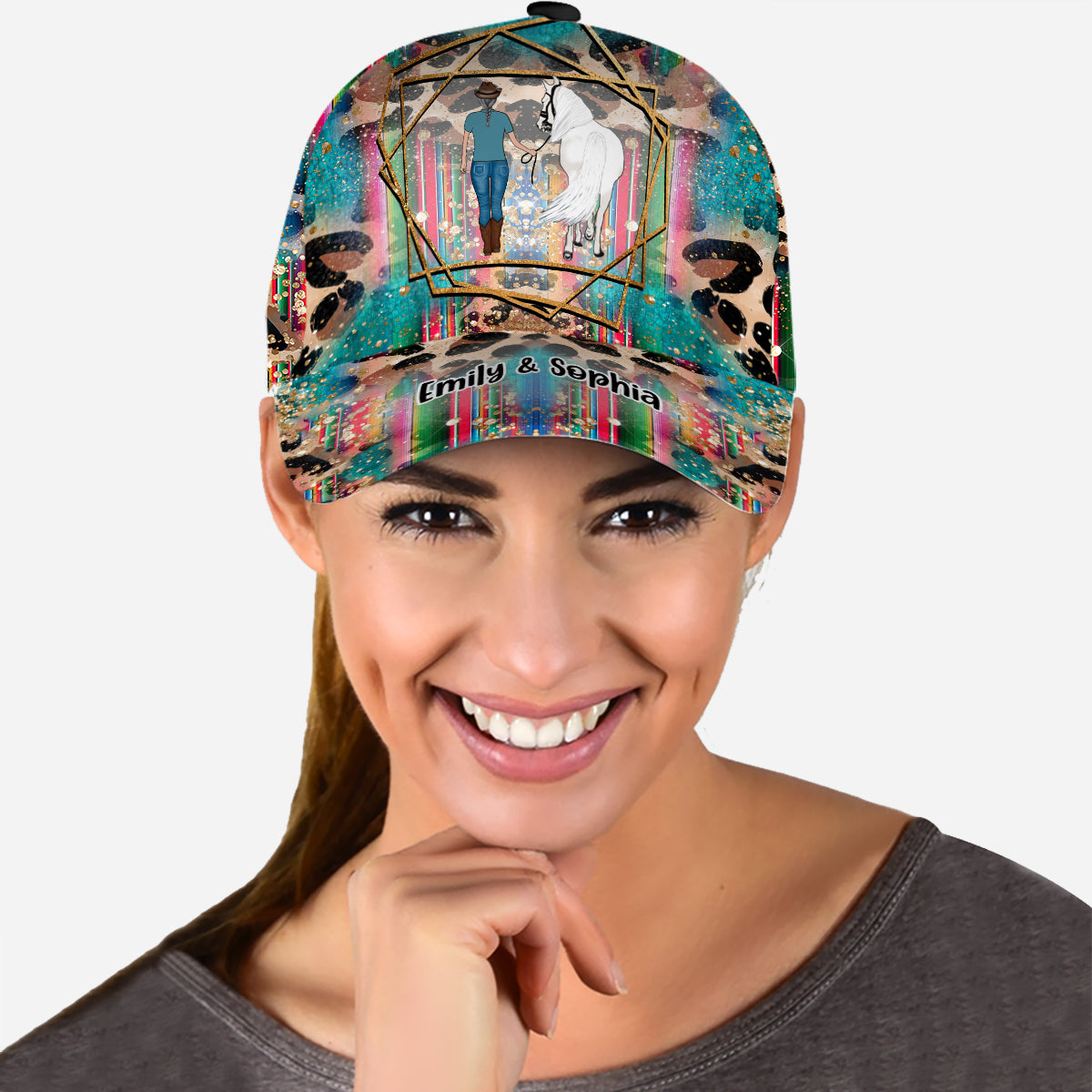 Just A Girl Who Loves Horse - Personalized Horse Classic Cap