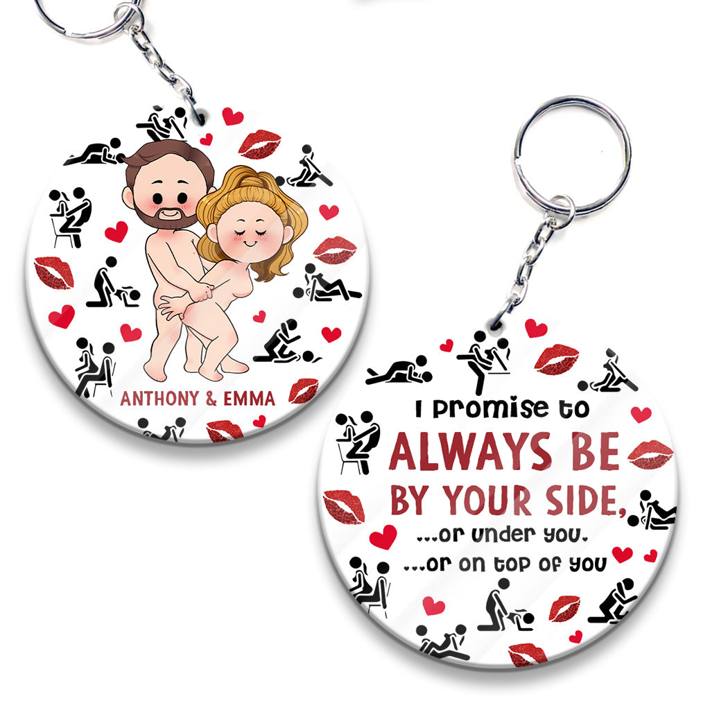 I Promise - Personalized Couple Keychain