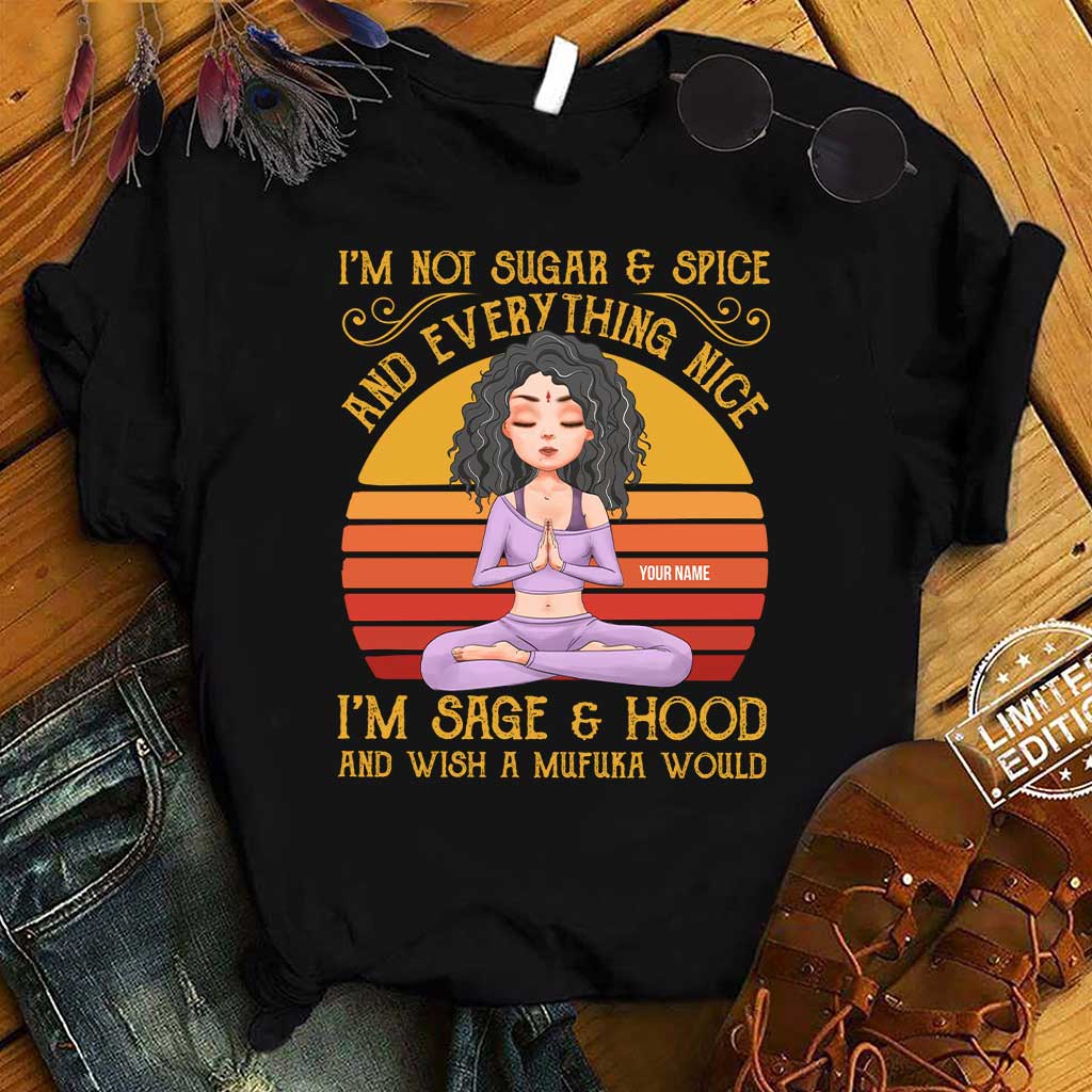 I'm Sage And Hood - Personalized Yoga T-shirt and Hoodie