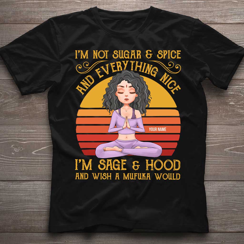 I'm Sage And Hood - Personalized Yoga T-shirt and Hoodie