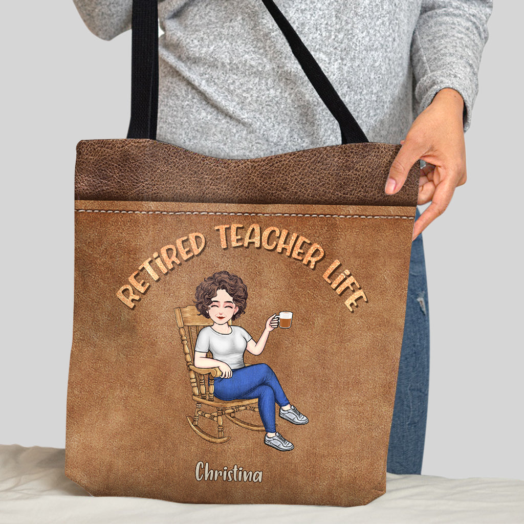 This Bag Contains - Personalized Teacher Tote Bag