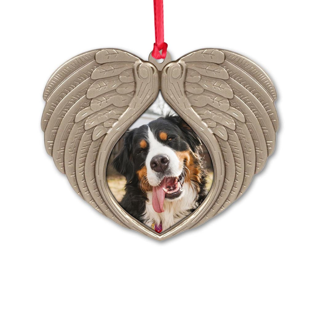 Don't Cry For Me - Personalized Christmas Dog Ornament (Printed On Both Sides)