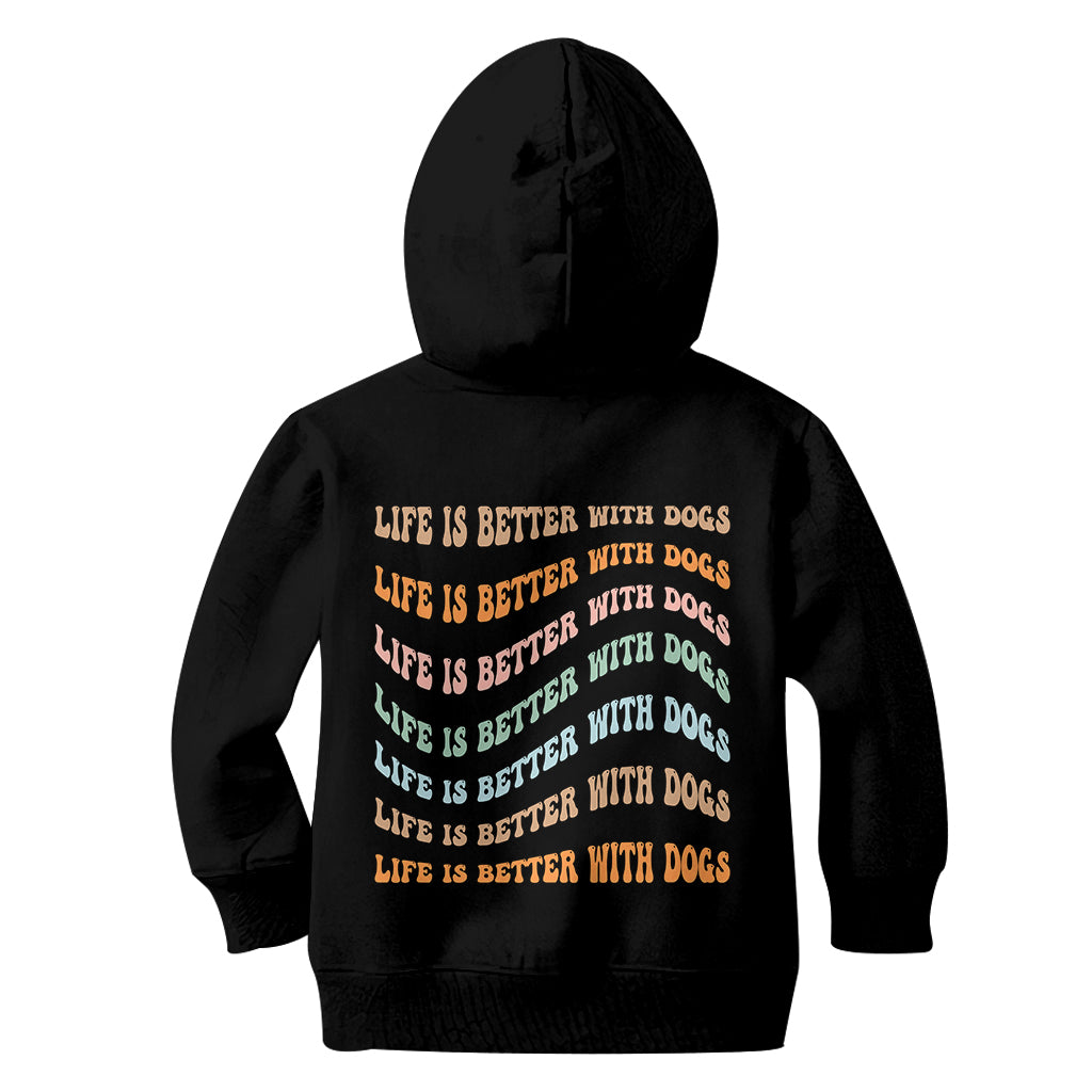 Life Is Better - Personalized Mother's Day Dog All Over T-shirt and Hoodie