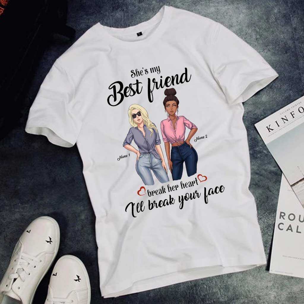 She's My Best Friend - Personalized Bestie T-shirt and Hoodie