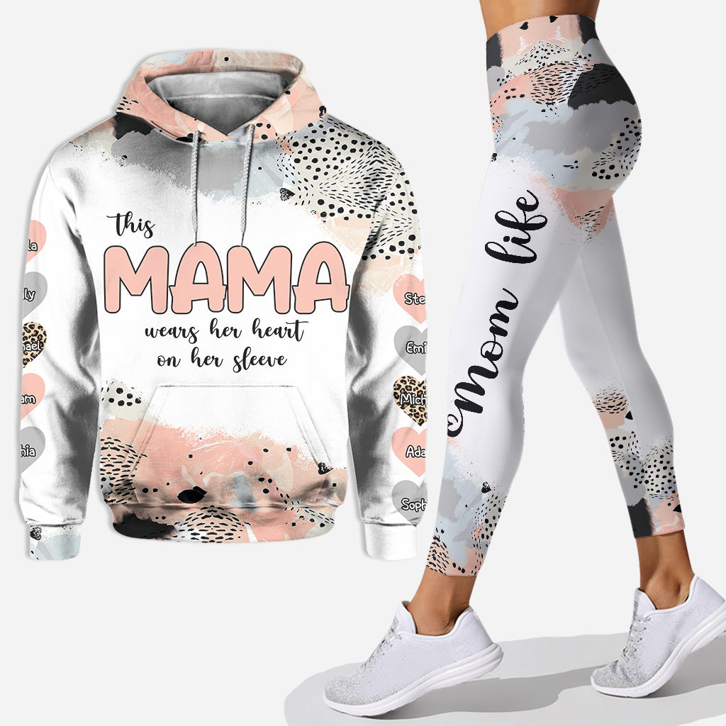 Mama Grandma - Personalized Mother's Day Mother Hoodie And Leggings