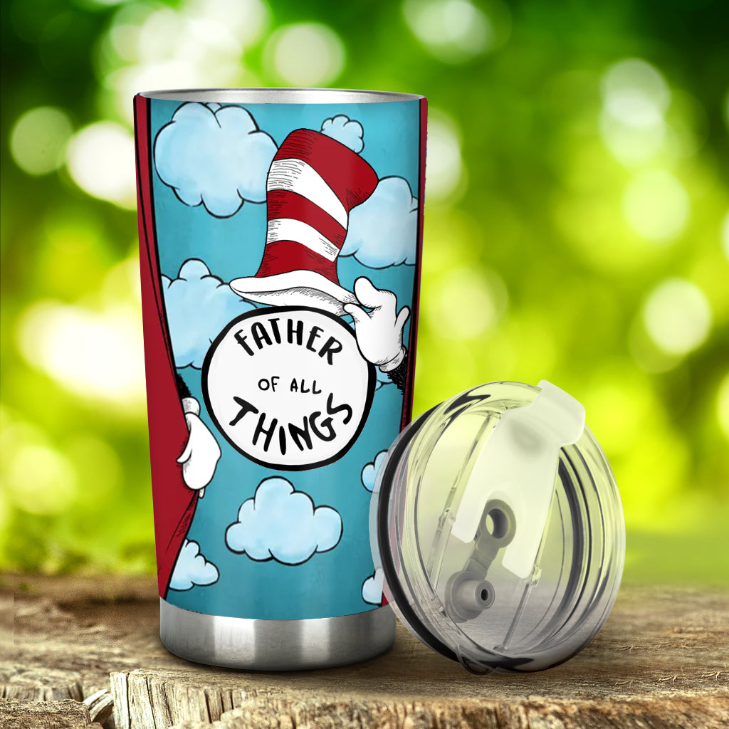 Father Mother Of All Things - Personalized Father Tumbler