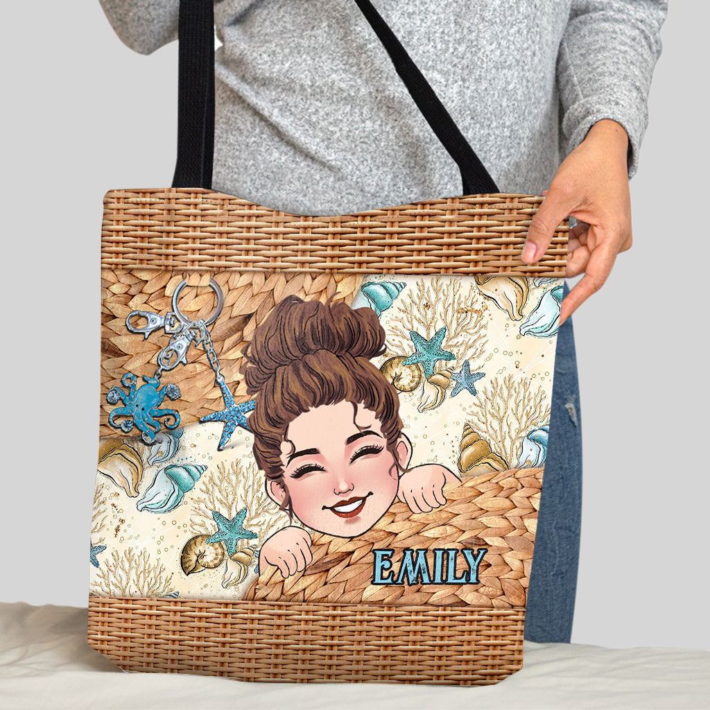 The Ocean Is Calling - Personalized Sea Lover Tote Bag