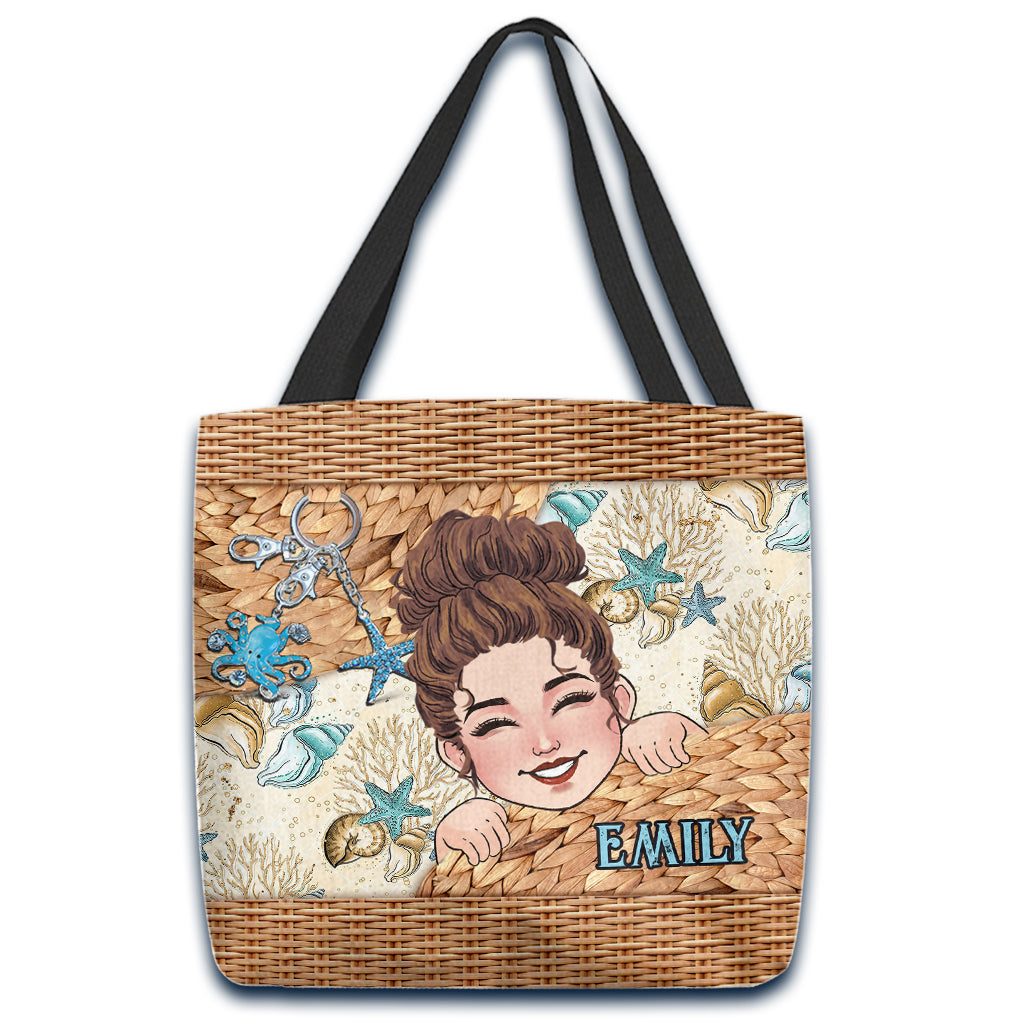 The Ocean Is Calling - Personalized Sea Lover Tote Bag