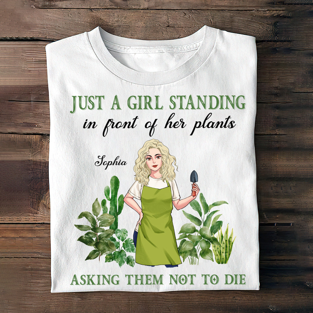 Gardening Girl - Personalized Gardening T-shirt and Hoodie