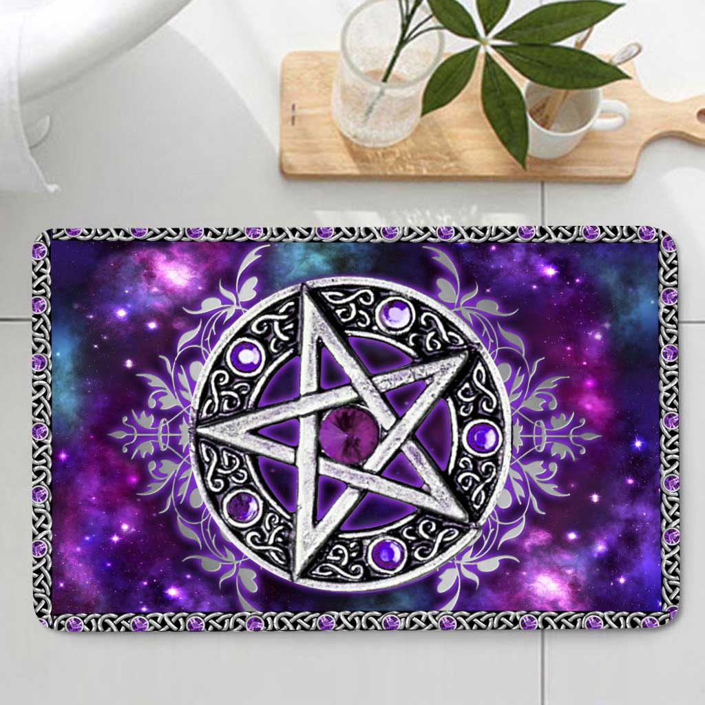 Purple Witches - Witch 3 Pieces Bathroom Mats Set