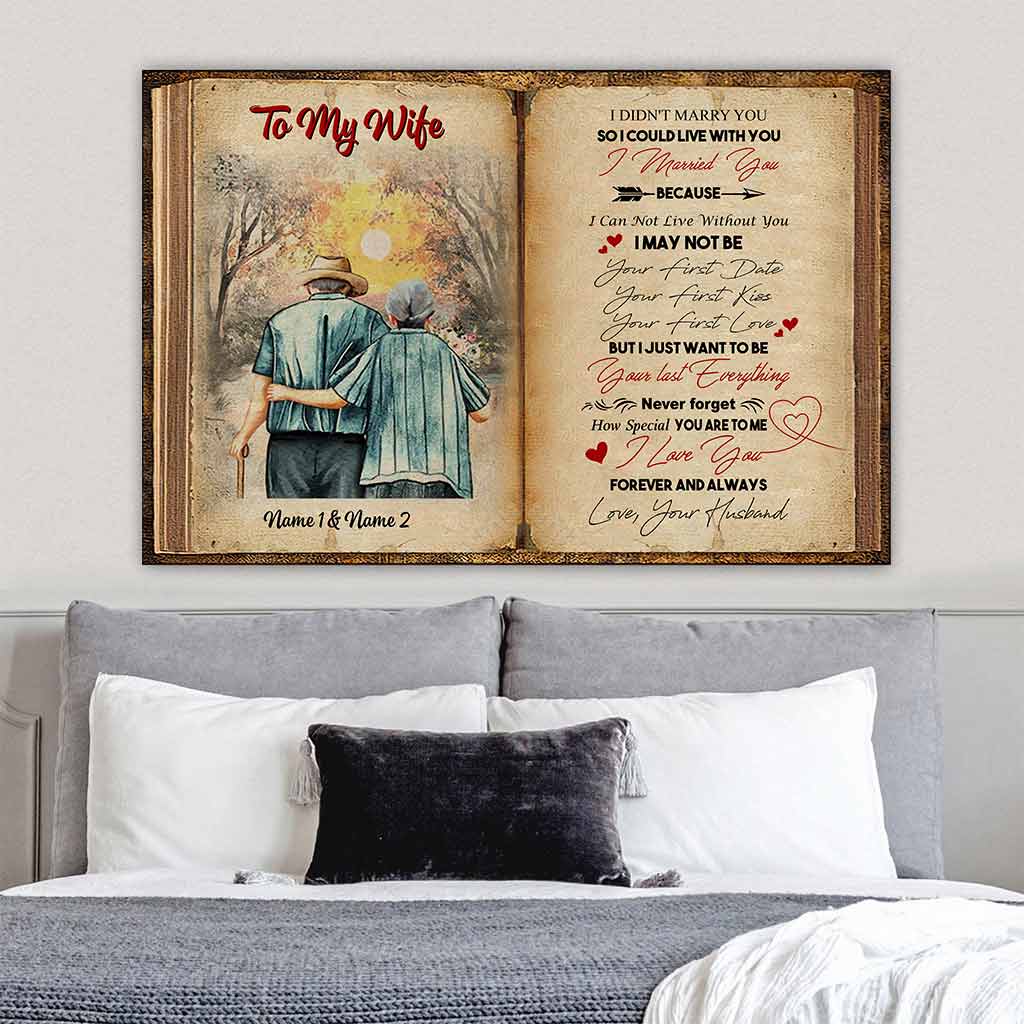 Disover To My Husband I Love You - Personalized Couple Poster