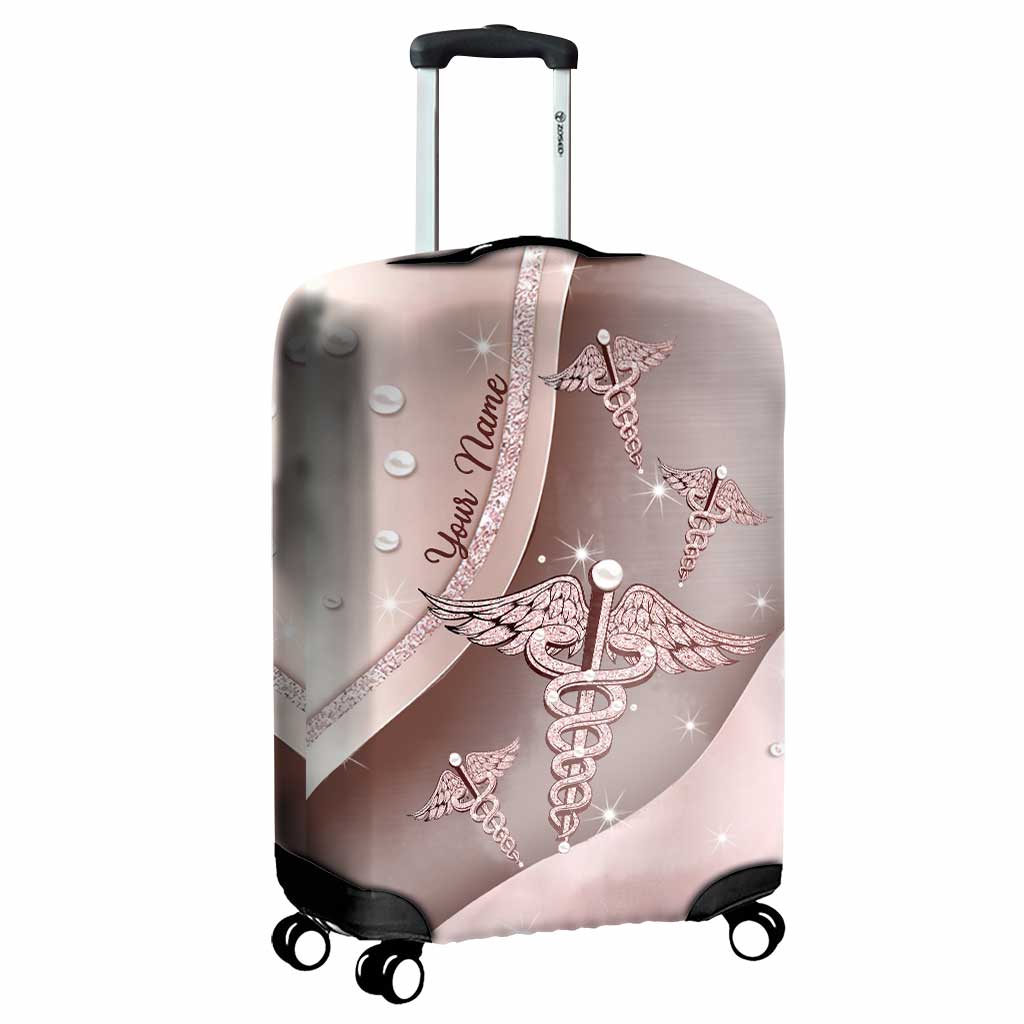 Nurse Life - Personalized Nurse Luggage Cover