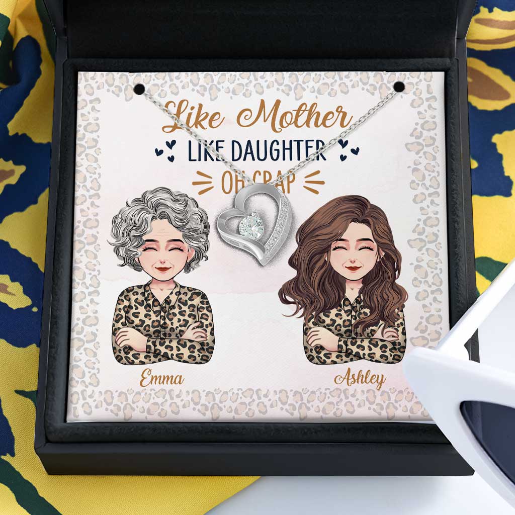 Like Mother Like Daughter - Personalized Mother's Day Mother Necklace