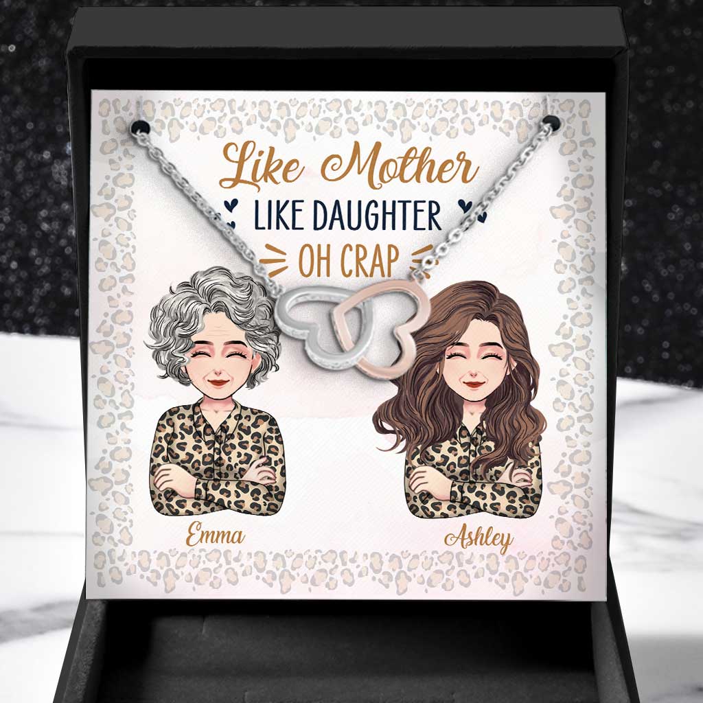 Like Mother Like Daughter - Personalized Mother's Day Mother Necklace