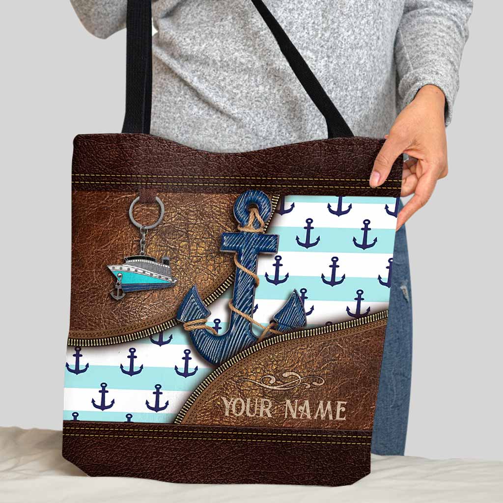 Discover Love Cruising Personalized Tote Bag