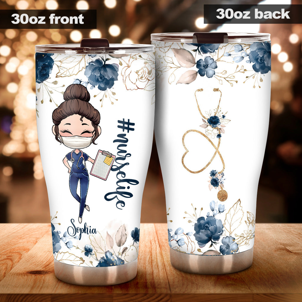 Nurse Life - Personalized Nurse Tumbler