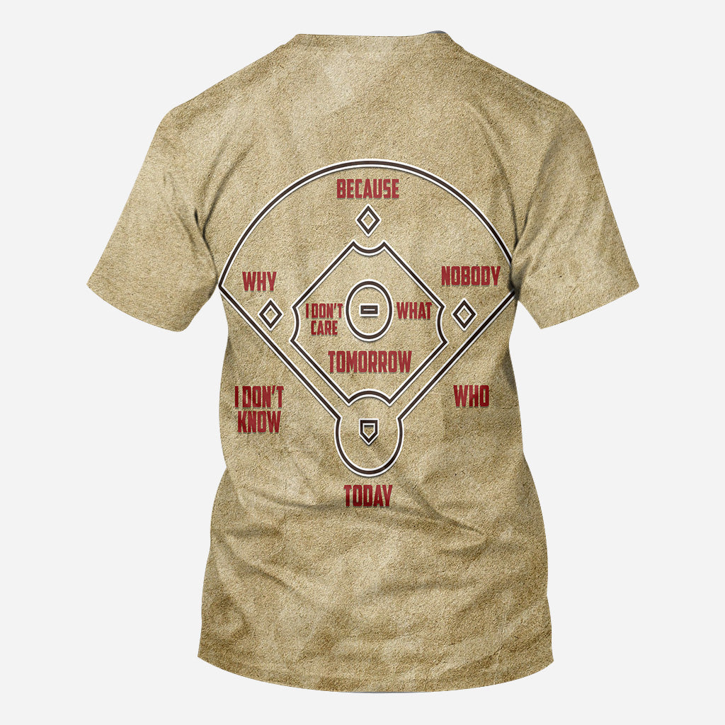 Love Baseball - Personalized Baseball All Over Shirt