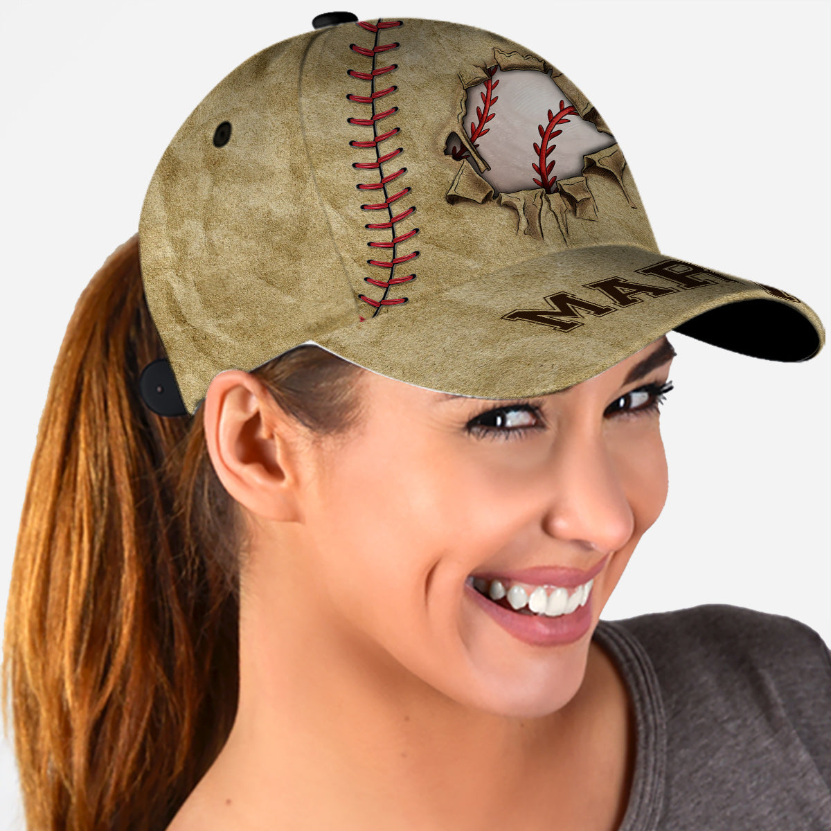 Love Baseball - Personalized Baseball Classic Cap